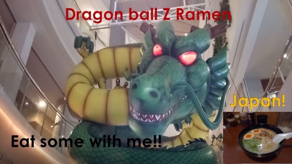 Dragon Ball Z Ramen! Fukuoka Japan!