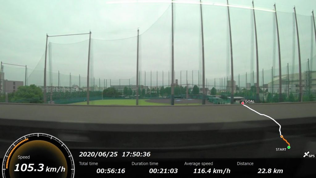 [FHD|ac]JR東日本・上越新幹線：東京→高崎駅間、E7系『あさま号』乗車走行シーン。【車窓・側面展望】