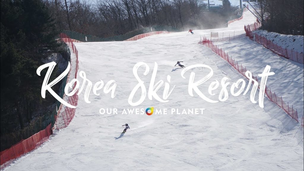 Skiing and Korea! Skiing and Korea!