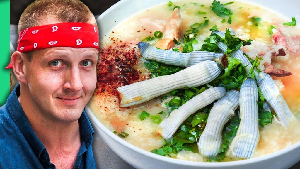 PEANUT WORM Porridge!! Rare Food Finds in Saigon, Vietnam!! PEANUT WORM Porridge!! Rare Food Finds in Saigon, Vietnam!!