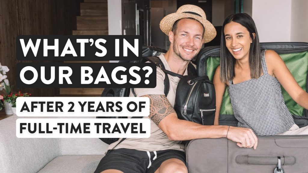 WHAT WE PACK FOR TRAVEL FULL-TIME | Minimalist travel bag packing