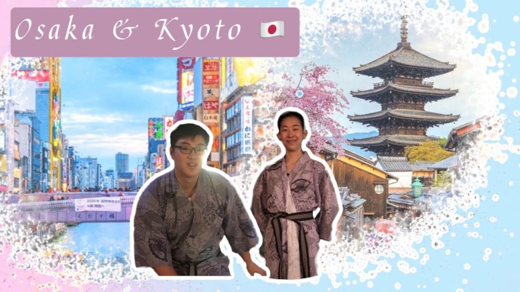 🇯🇵 Osaka & Kyoto Travel VLOG | Dotonbori + Ichiran + Fushimi Inari+Fire Ramen | International Couple