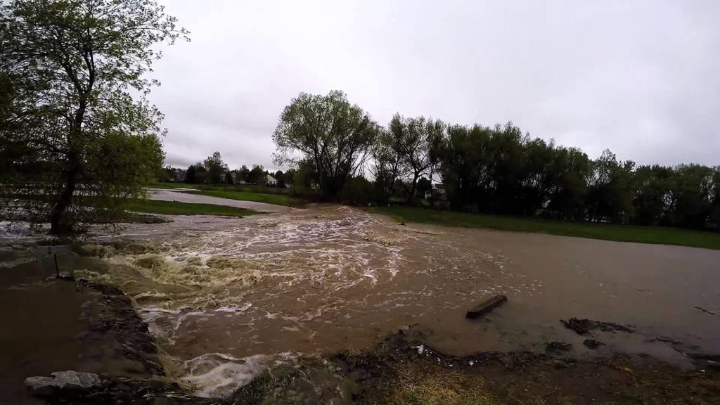 Flooding on Coal Creek Golf Course 5/9/15