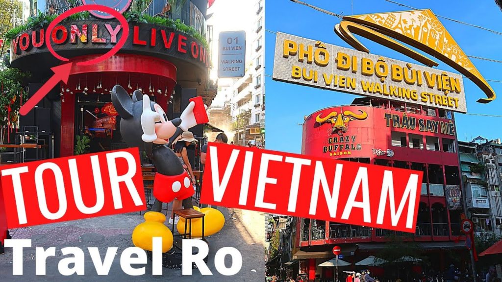 VIETNAM WALKING TOUR | BUI VIEN WALKING STREET| PHO DI BO BUI VIEN| HO CHI MINH | SAIGON