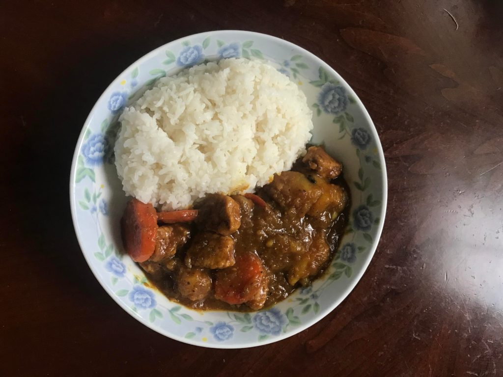 Japanese style curry!