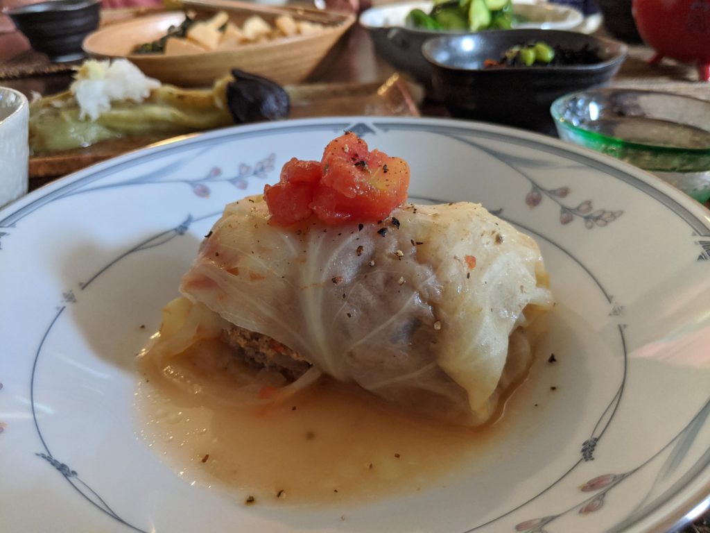 Cabbage Roll Stuffed with Ground Beef