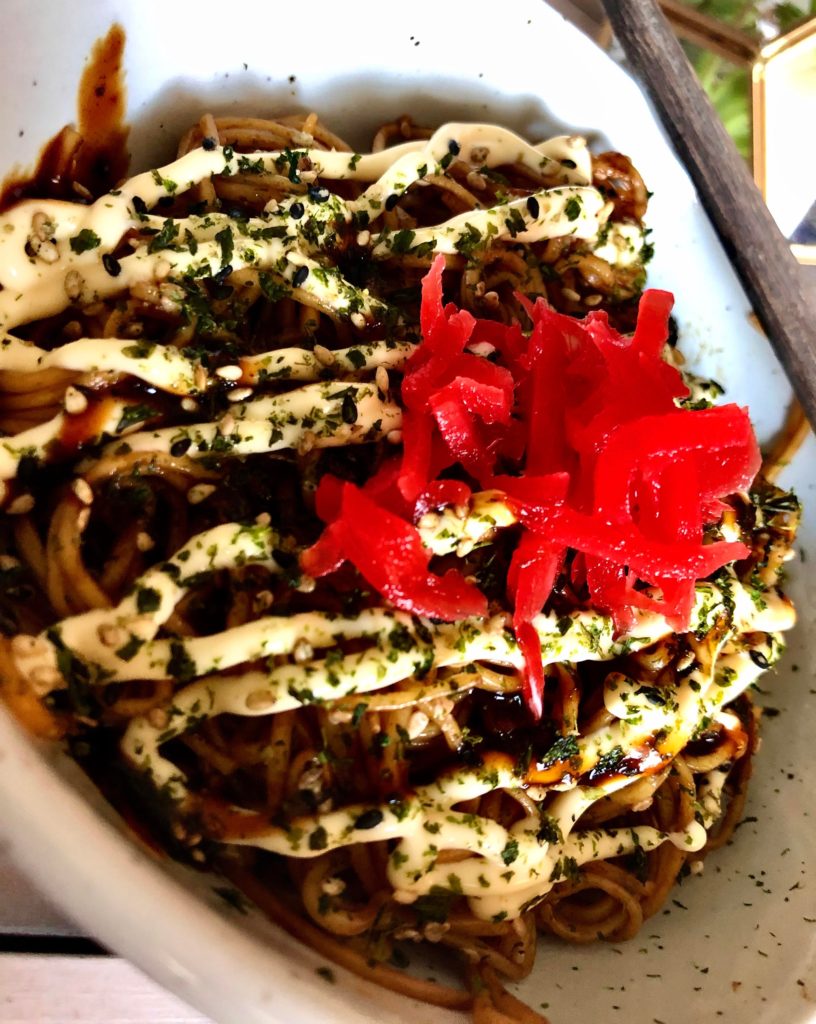 Yaki Soba for one very lucky Dad!