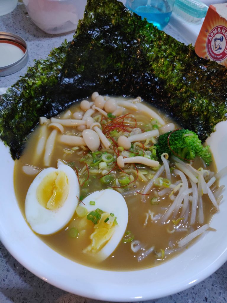 Felt like ramen since it's been thunderstorming a lot