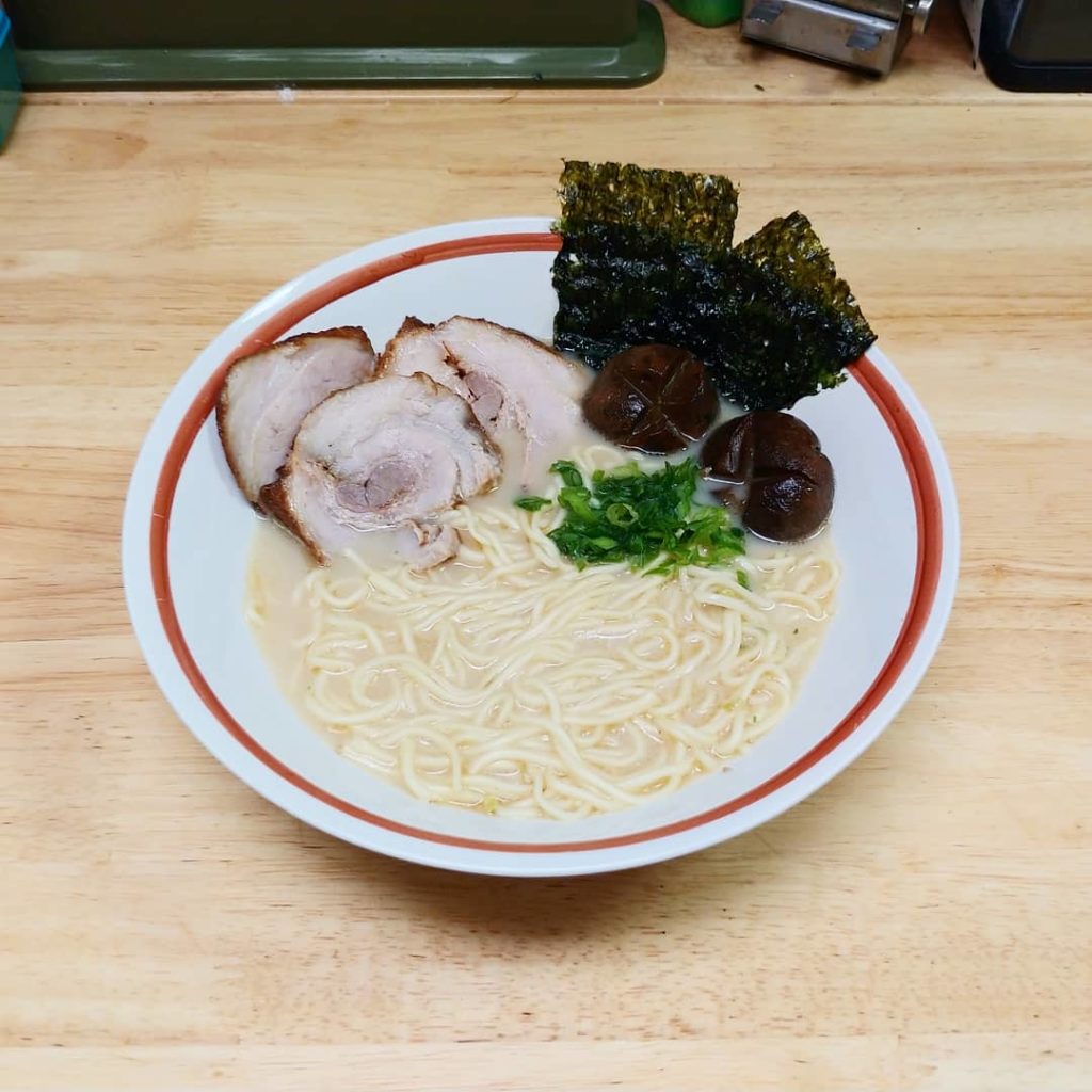 Creamy Chashu Pork Ramen!! Looks like I need to make more Chashu! 😜