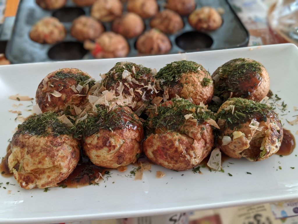 Homemade Takoyaki!