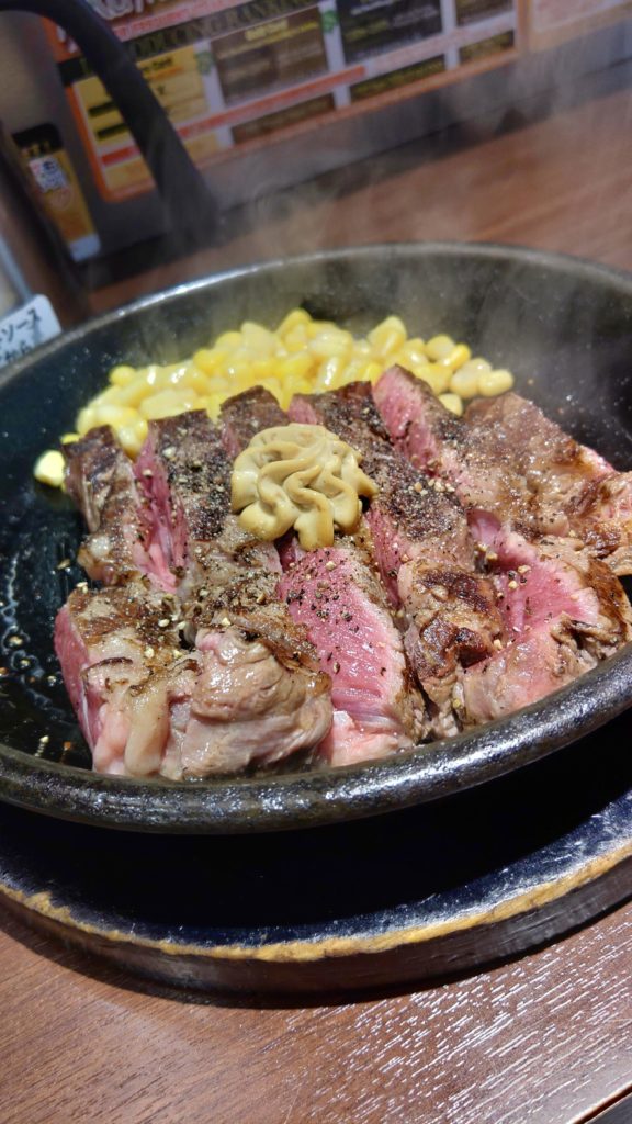 Ikinari steak in Asakusa