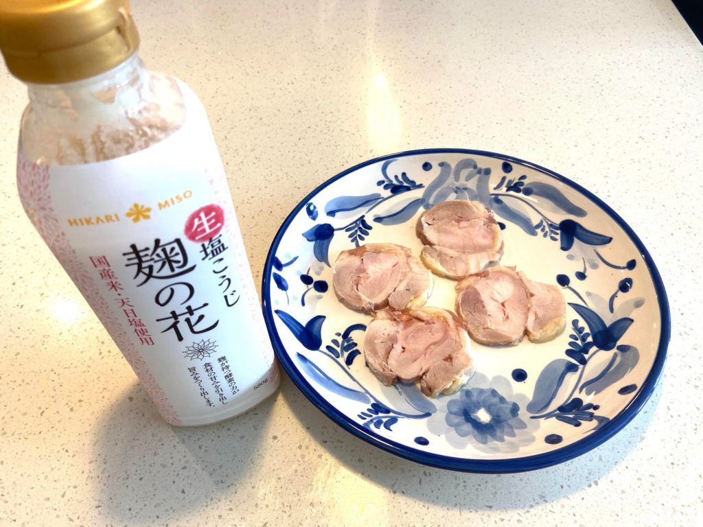 Koji cured chicken ham