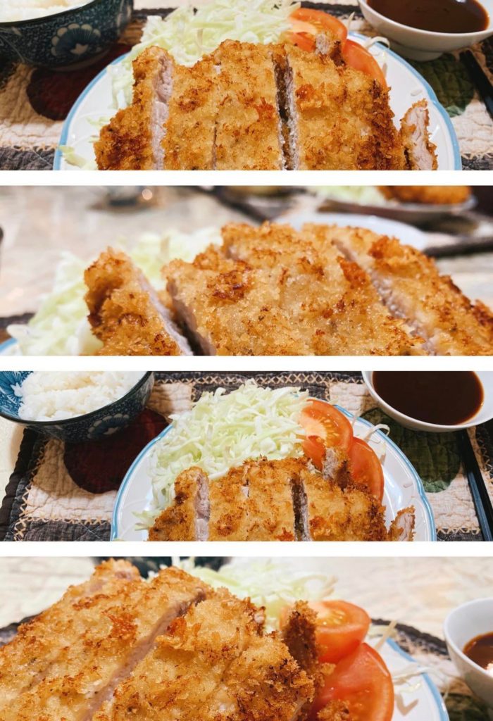 Tonkatsu with Homemade Sauce