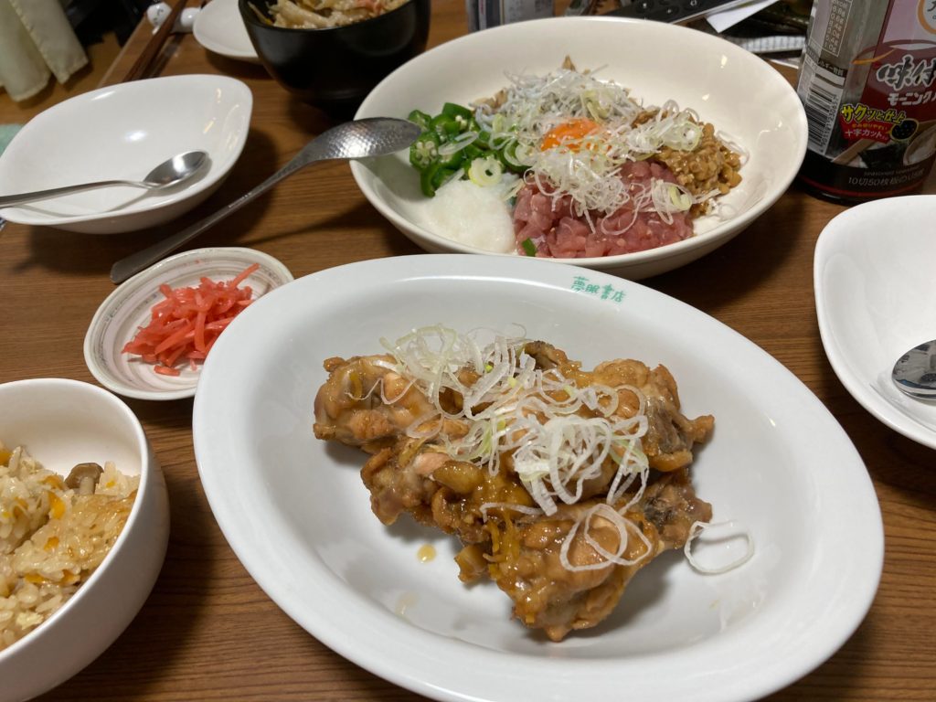 I dunno, just some random things I decided to make for dinner