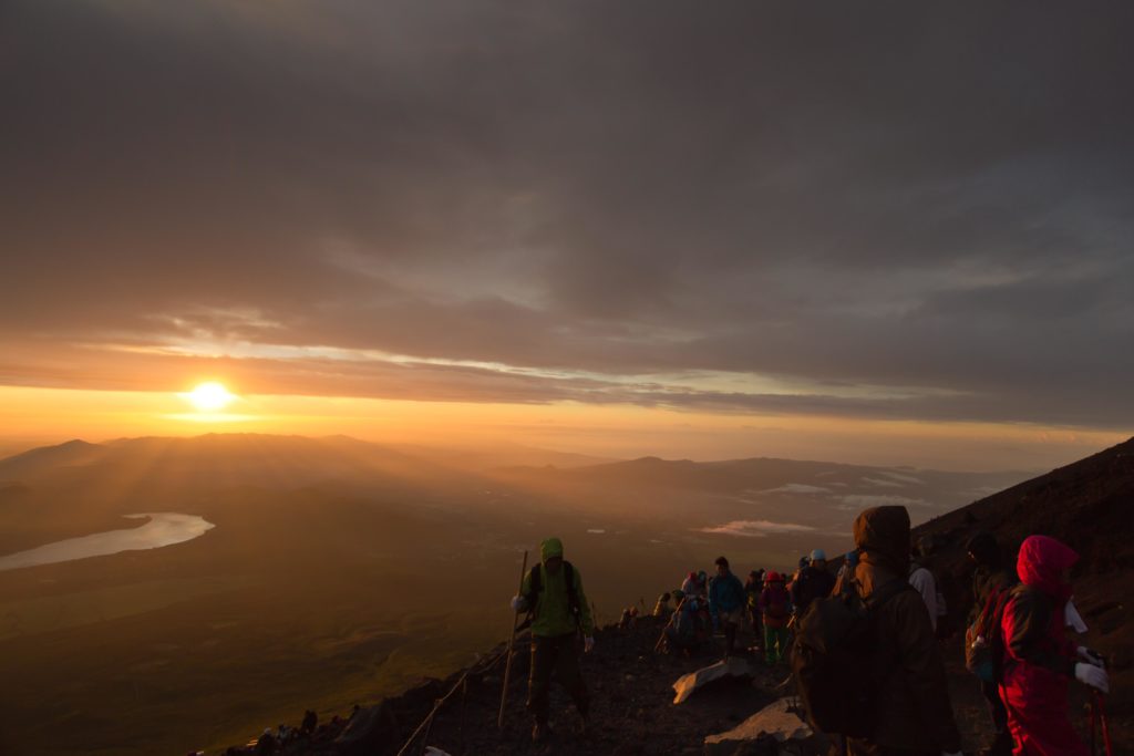 Sunrise on Mt. Fuji (2010)