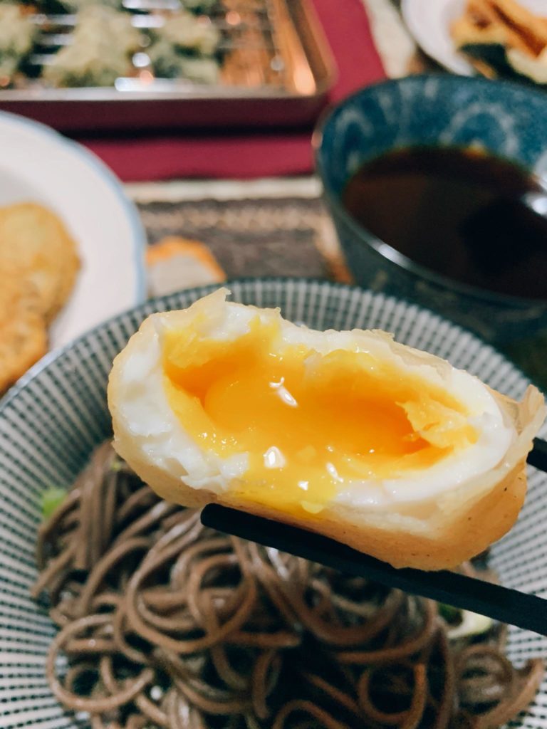 Tempura Soft Boiled Egg w/ Zaru Soba