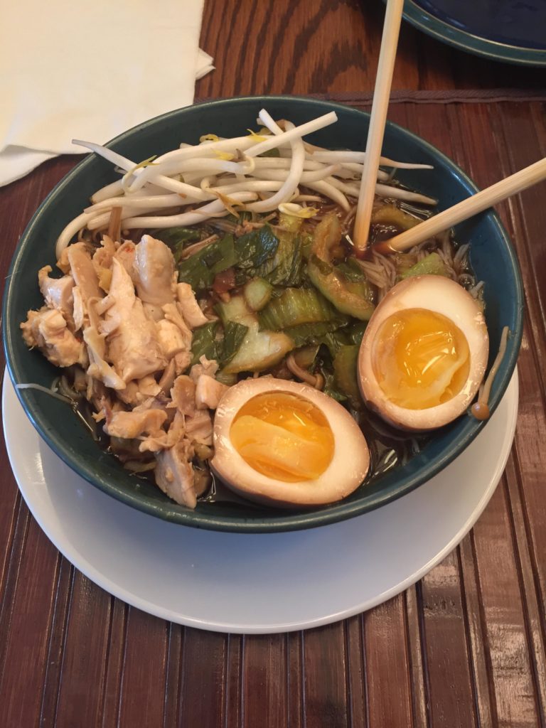 My first time making ramen!
