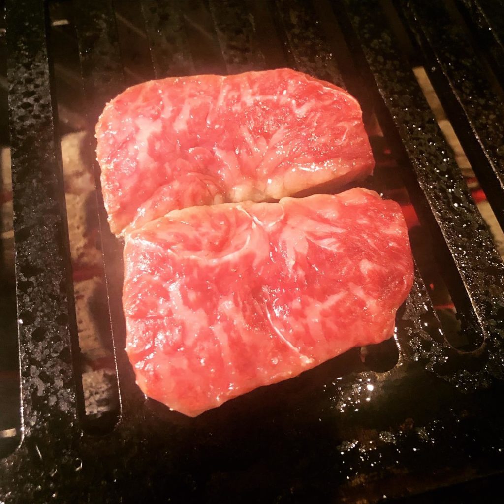 Sirloin at Yakiniku Ibusana (Yoyogi, Tokyo)