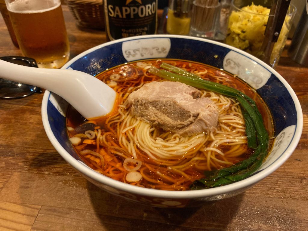 I crave ramen about once a year