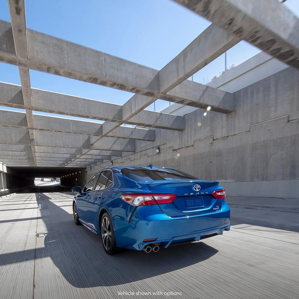 Pushing the boundaries never felt so good! #Camry #Hybrid #LetsGoPlaces...