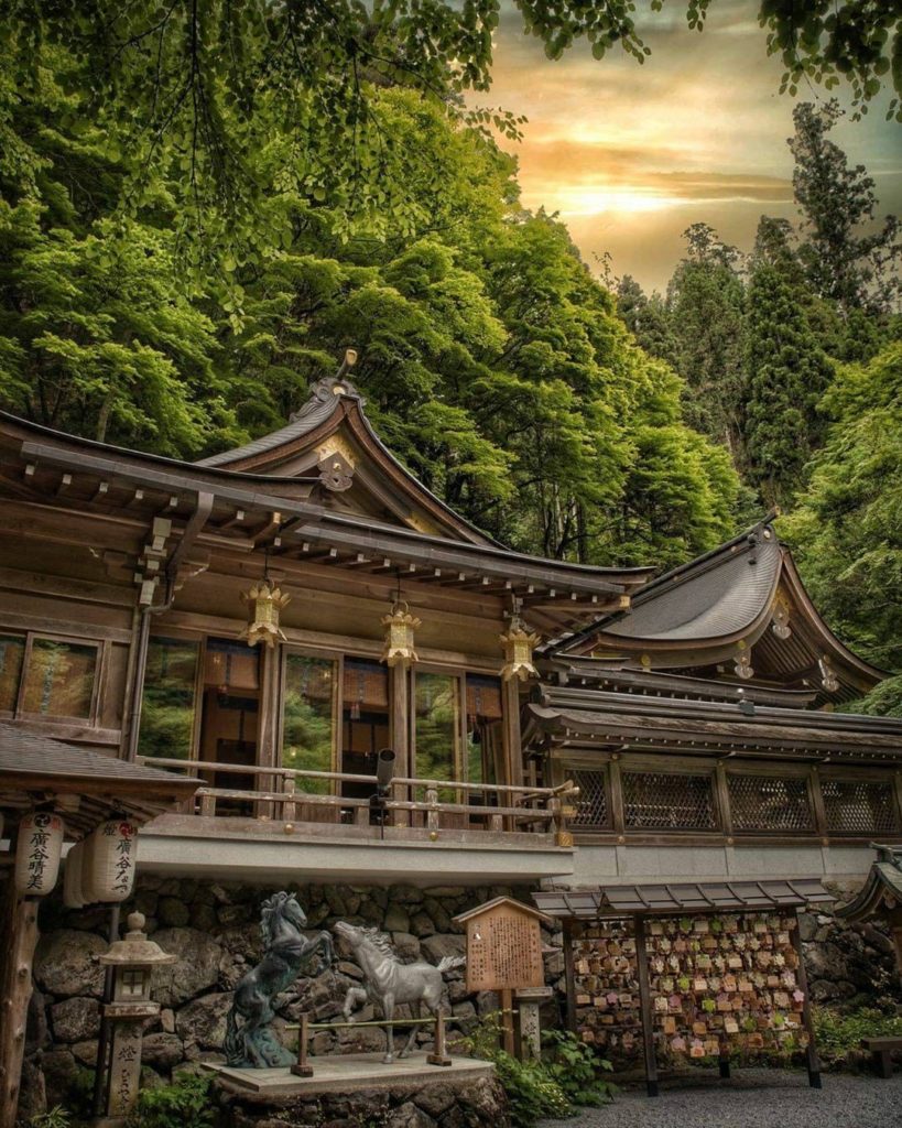 Kifune Shrine (also sometimes written as Kibune Shrine) is located in the mounta...