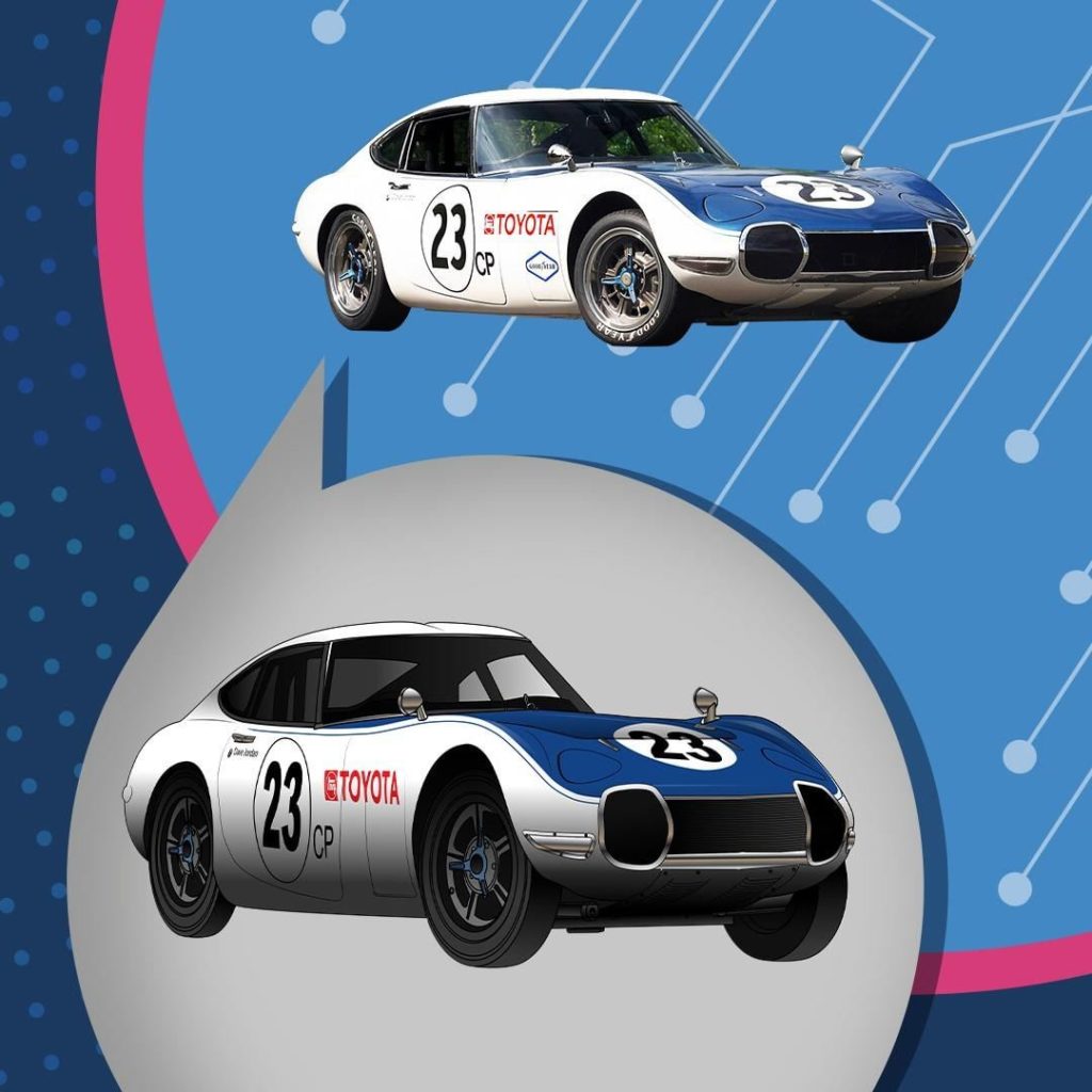 Tag who you could see driving this vintage 2000GT  #2000GT #TBT...