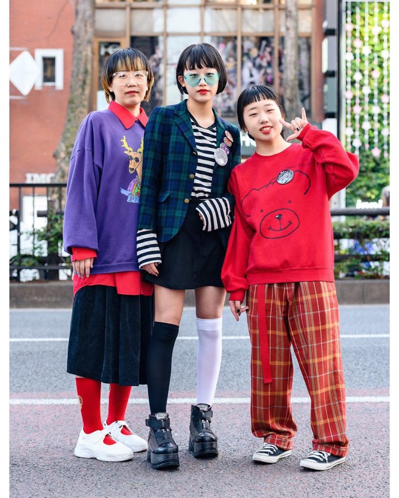 Tokyo Fashion: We’ve been seeing this fun Japanese family – mom Tomoko along with daughters 15-… We've been seeing this fun Japanese family - mom Tomoko along with daughters 15-...