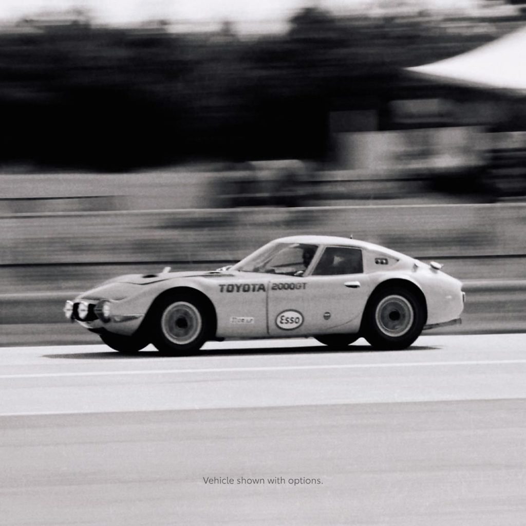 Focus and precision is what drives us. #2000GT #TBT...