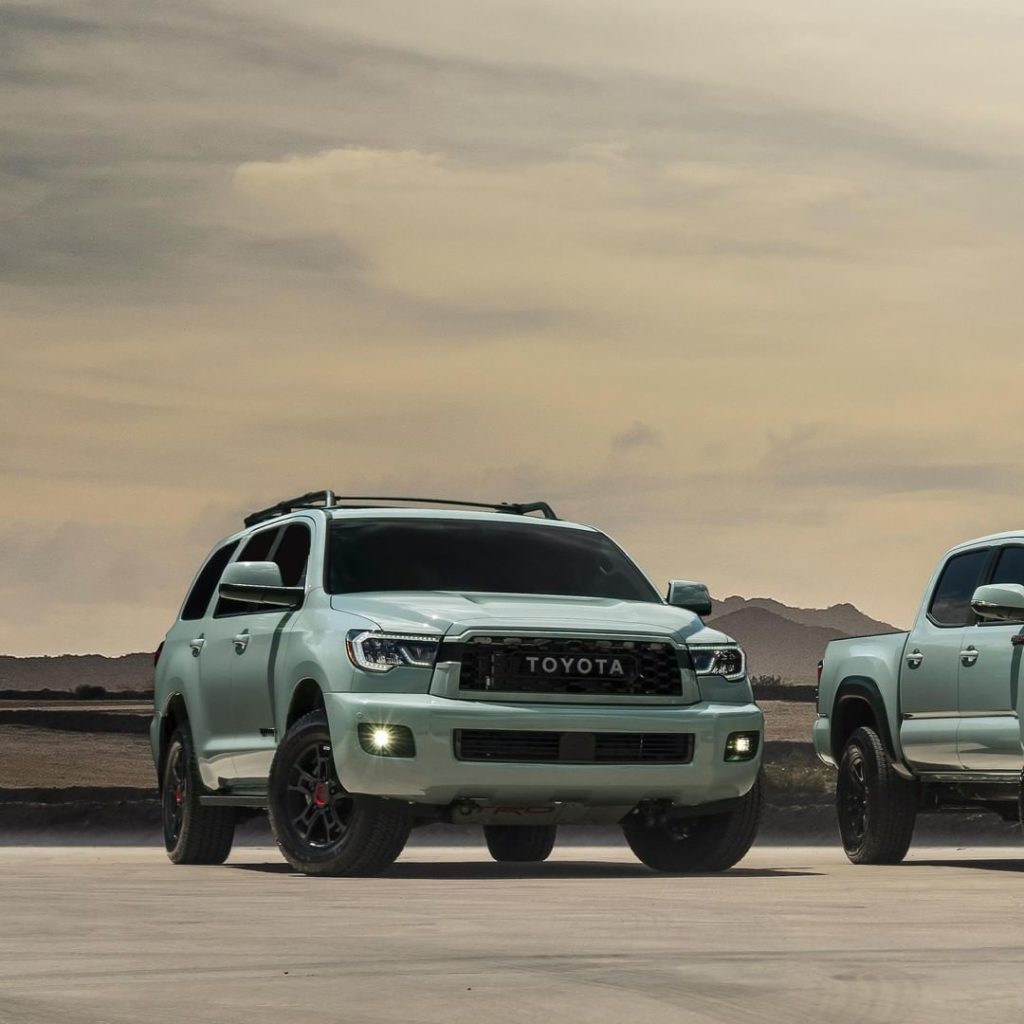 Stand out among the infinite frontier!  The #TRD Pro lineup carries on the new c...