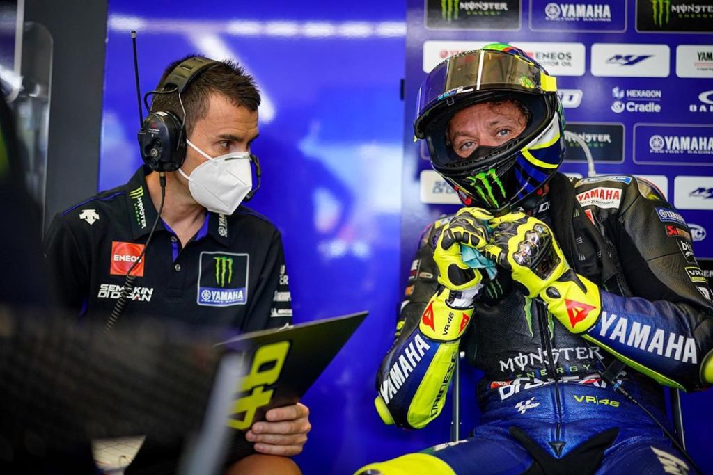 @valeyellow46 secured 3rd in the morning test session today, but he struggled in...