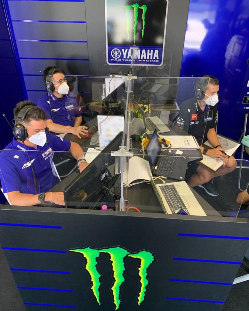 Safety first 
.
.
#MonsterYamaha  #MotoGP  #MotoGPisBack  #SpanishGP  #JerezTest...