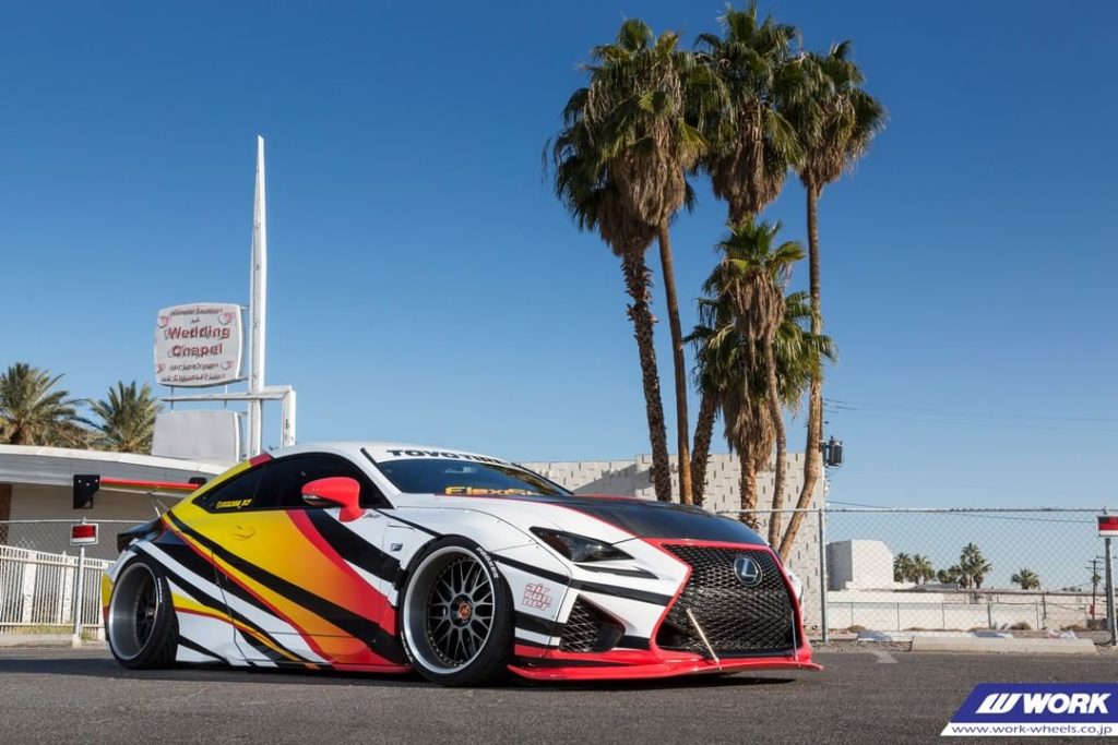 @socaldana_rcf Lexus RCF on WORK VS-XX #artofwheel #vsxx @jonsibal...