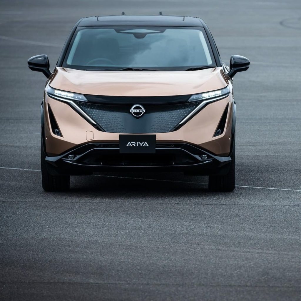 The elegant beauty of #Nissan #Ariya #IntelligentMobility...