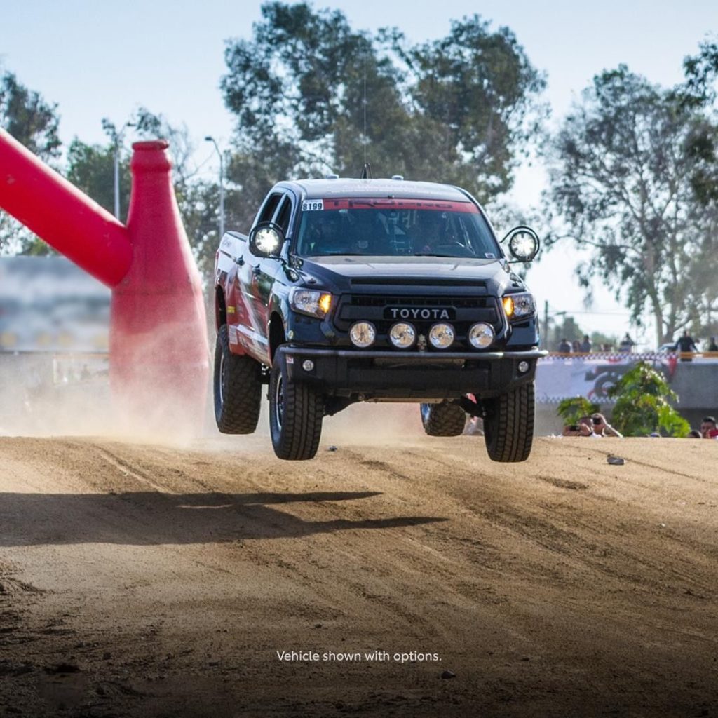 When you say “Jump,” your Tundra race truck says “How high?”
#Tundra #LetsGoPlac...
