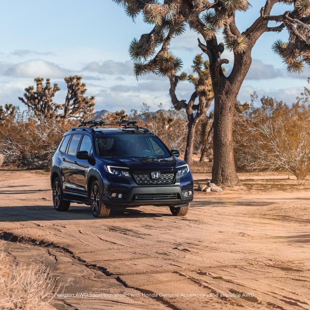 Hot outside. Cool inside. #HondaPassport...