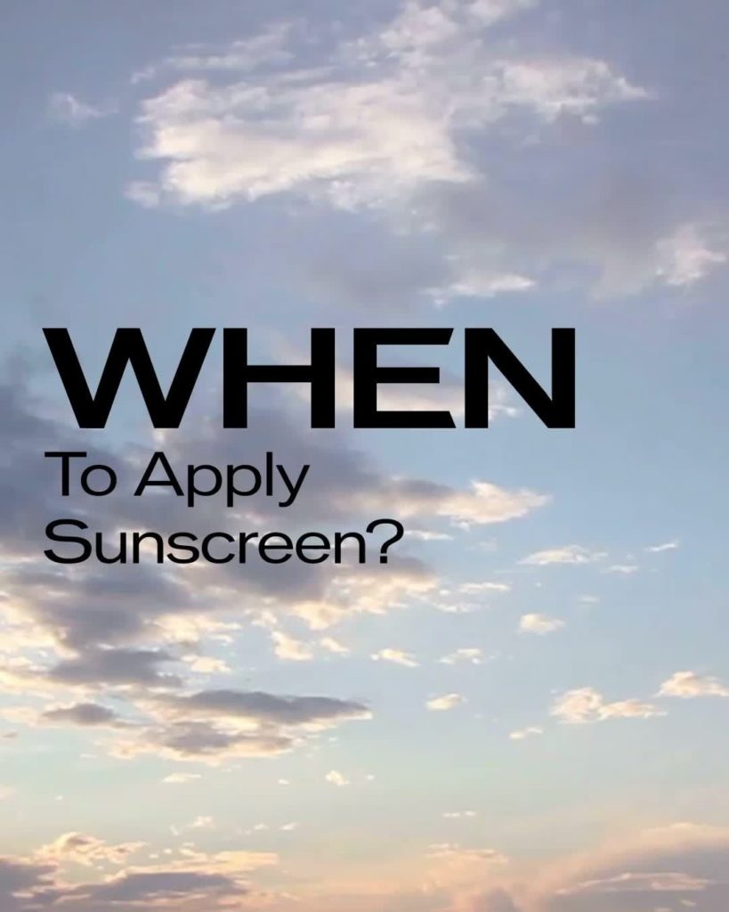 UV rays are present year-round. Whether you're indoor or outdoor, always wear su...