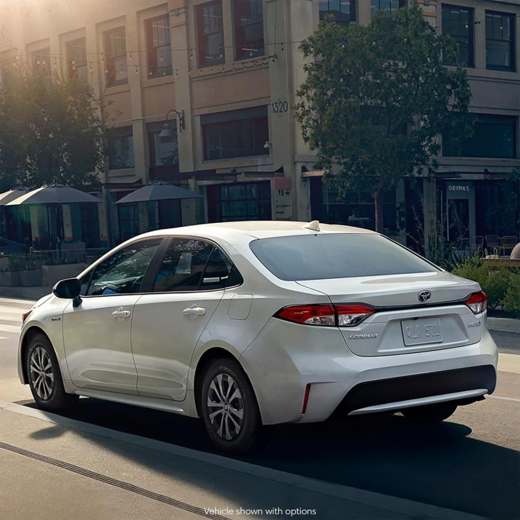 Bold style for every mile! The aerodynamic design of #Corolla #Hybrid helps make...