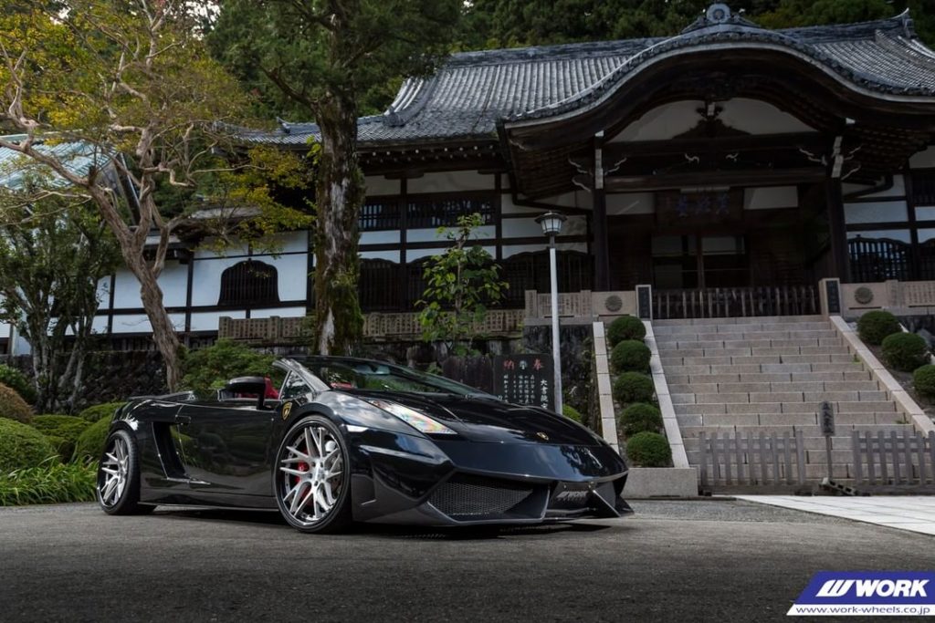 I's Lamborghini Gallardo on WORK Gnosis CVX #artofwheel #gnosiscvx...