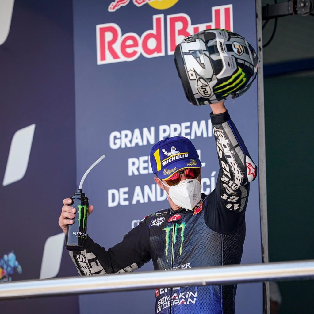 @maverick12official, #AndaluciaGP Race Result - P2:

"Actually, in this race it...