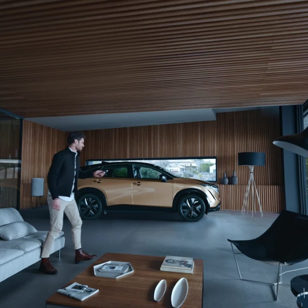 Experience the sleek fusion of zen and spacecraft in the Next-Gen EV, the force ...