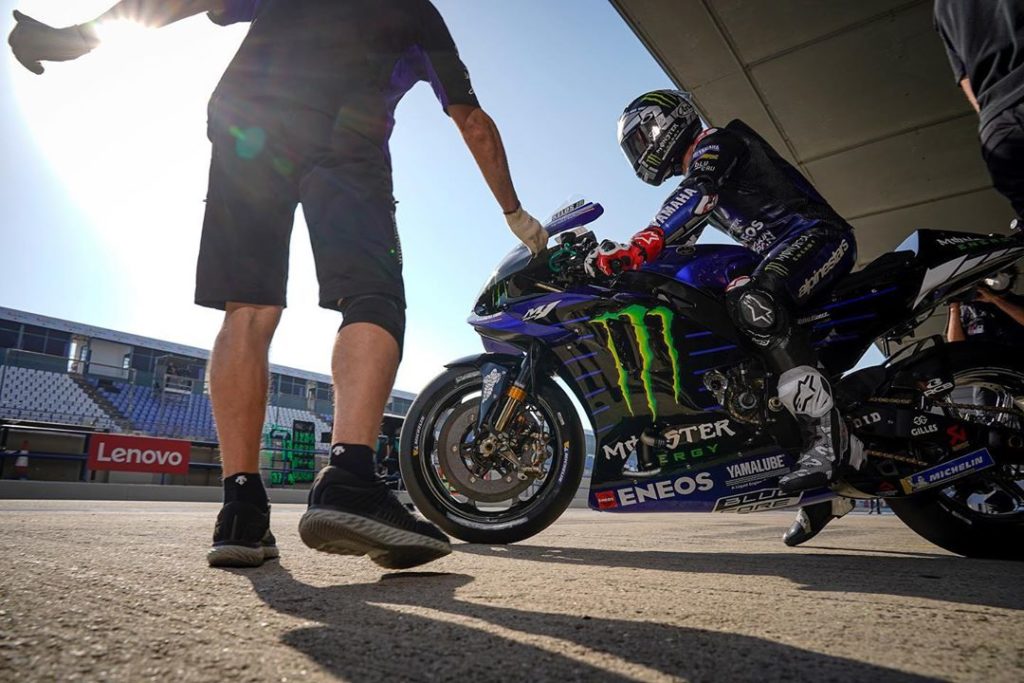 Friday 
Tomorrow we'll go full gas again in FP3, FP4, and qualifying  #Monster...