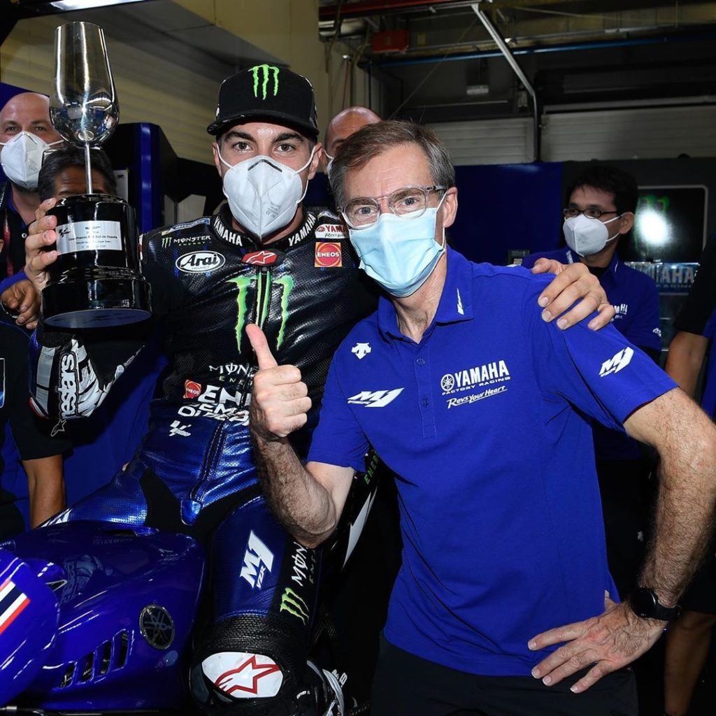 Yamaha MotoGP: See a side of Lin Jarvis you may never have seen before!
The Yamaha Motor Raci… See a side of Lin Jarvis you may never have seen before!
The Yamaha Motor Raci...