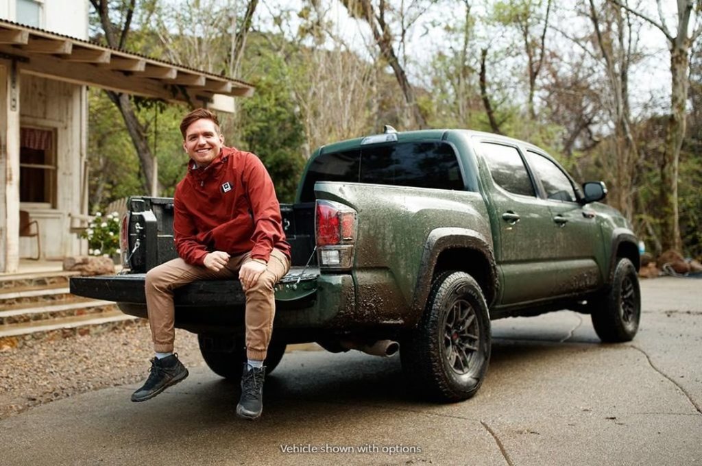 Get your mud on. #Tacoma TRD Pro #LetsGoPlaces...