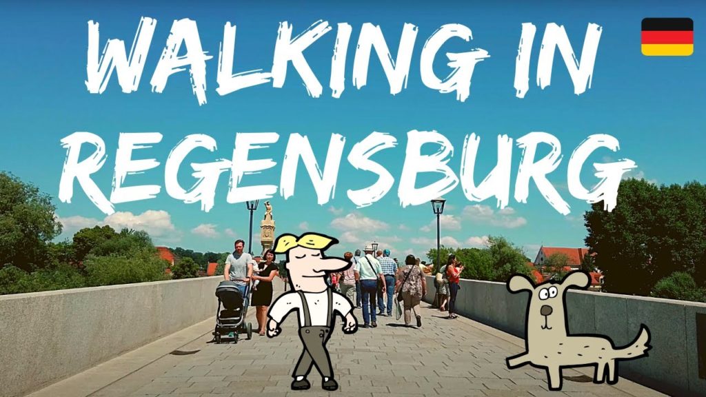 Walking in Regensburg in summer, Germany 4K - Travel Cubed
