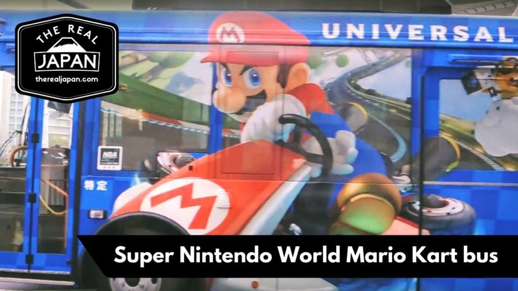 Super Nintendo World Mario Kart bus, Universal Studios Japan, Osaka | The Real Japan | HD