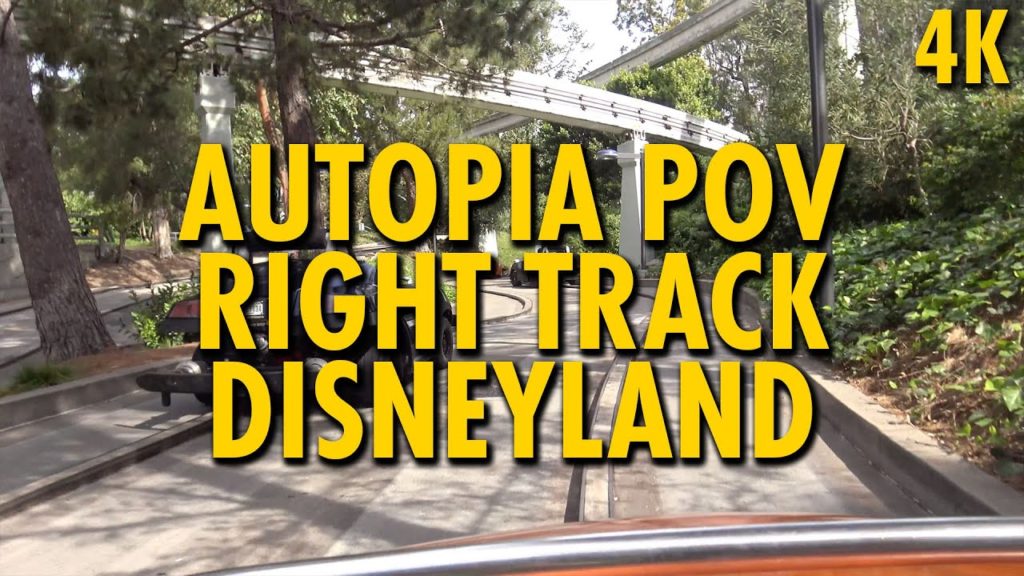 Autopia Right Track POV | Disneyland