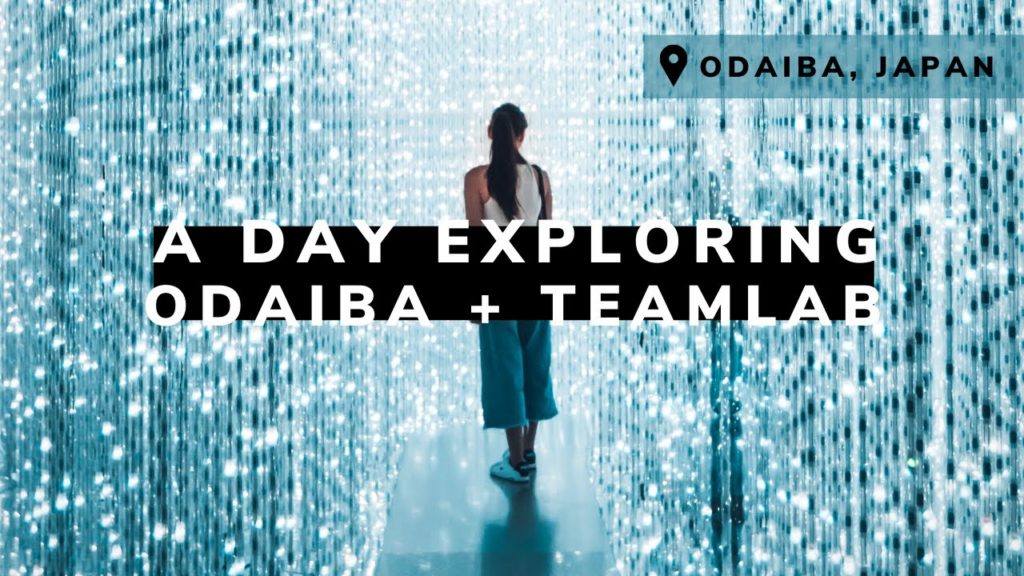 The Incredible teamLab Borderless  Museum - Life Sized Gundam ガンダム and much more... Odaiba, Japan