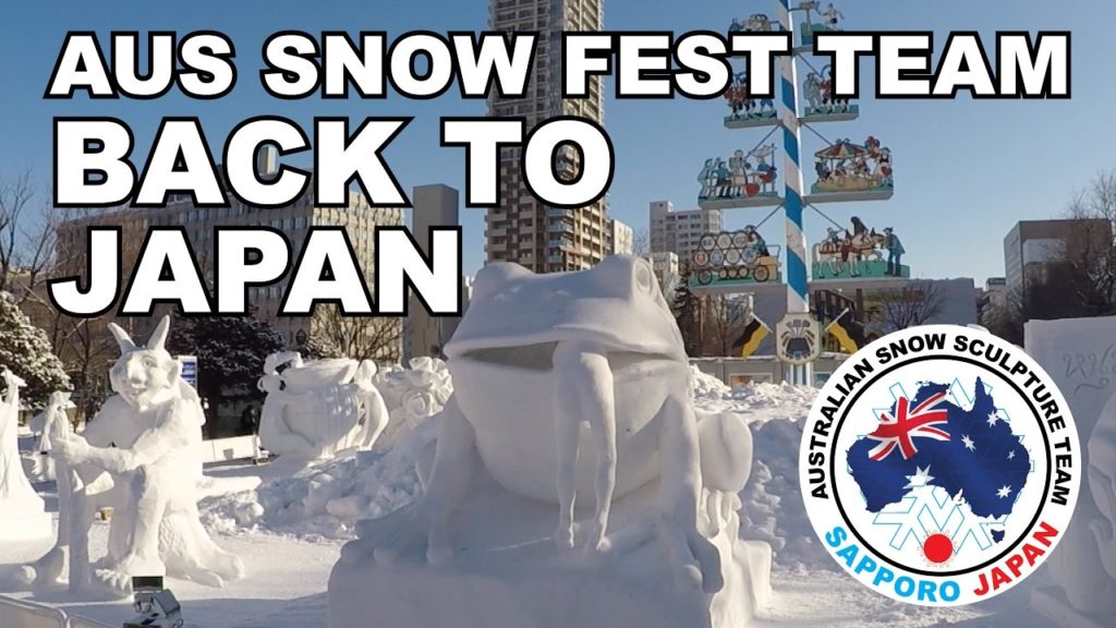 Aus Snow fest team BACK to Japan – Sapporo Snow Festival Aus Snow fest team BACK to Japan - Sapporo Snow Festival