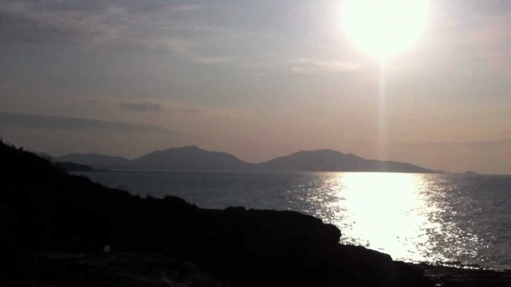 日本のパノラマ景色　第　２３　福岡県北九州 若松 妙見崎灯台 遠見ヶ鼻