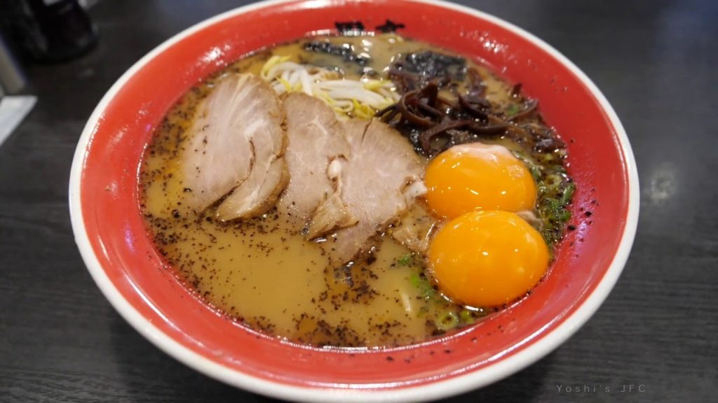 Japanese Food - Eggs ramen - （Kumamoto/Kokutei）